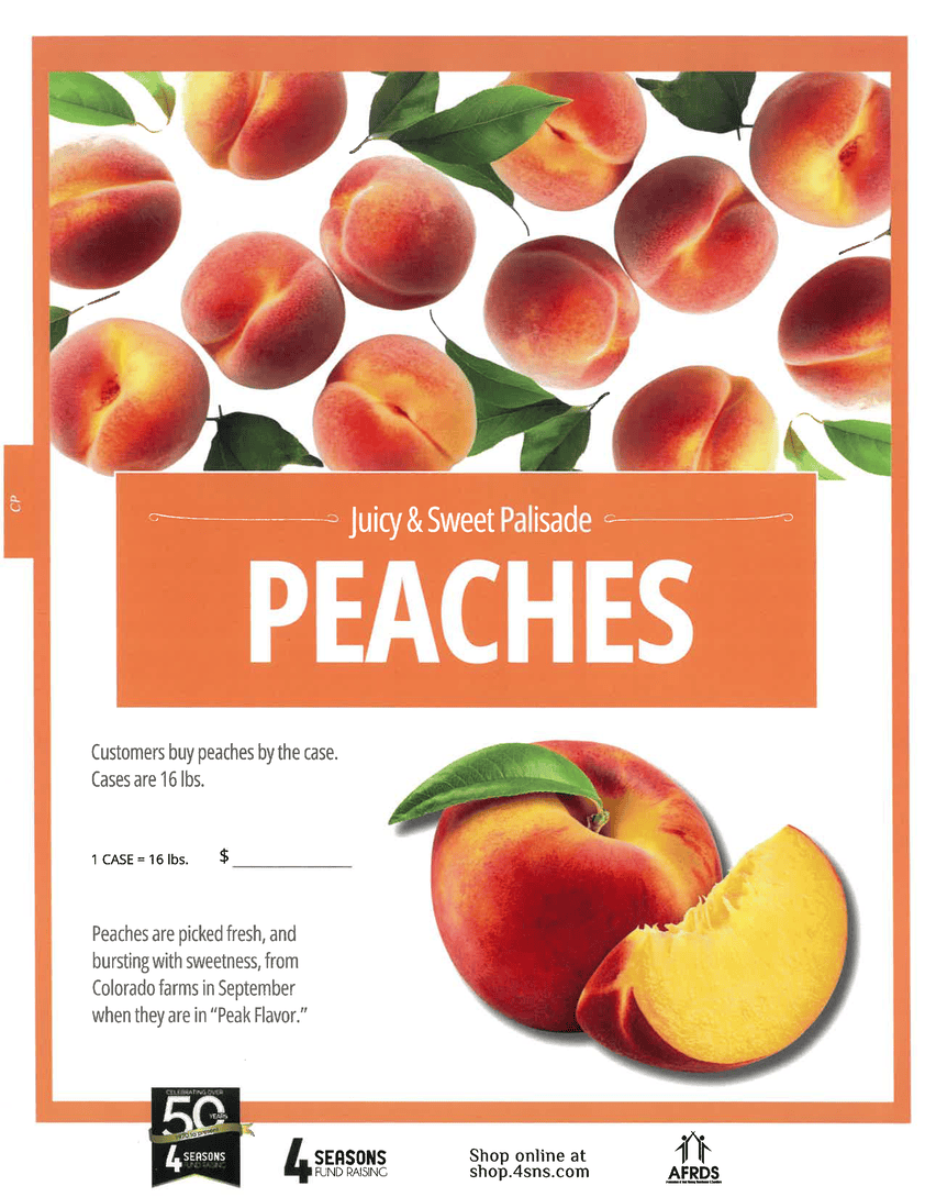 Juicy & Sweet Palisade Peaches